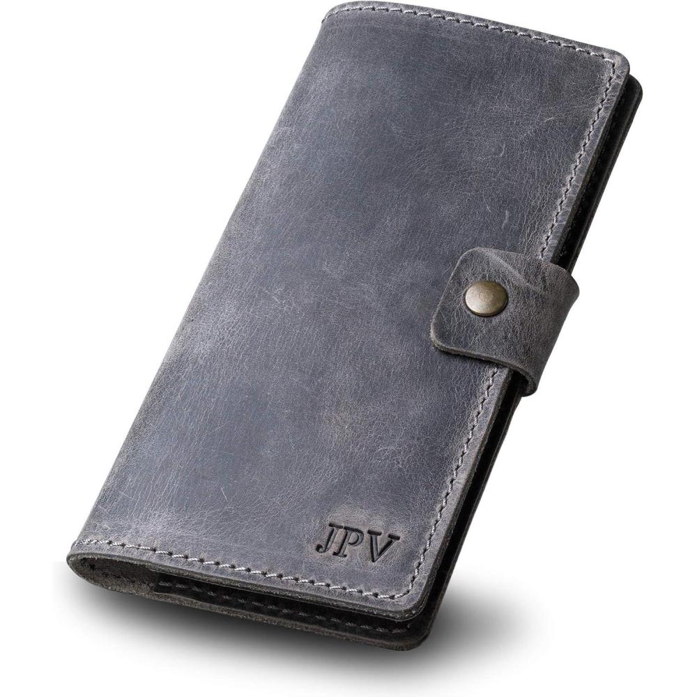 imagePEGAI Handmade Personalized Leather Checkbook Covers For Personal Checkbook  100 Distressed Leather Checkbook Cover ampamp Wallet  Business Checkbook Cover  Clark ChestnutRock