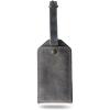PEGAI 100% Soft Touch Rustic Leather Luggage ID Tag, Secure With Snap Closure and Easy Attachment to Suitcase, Backpack, Handbag, Handmade Travel Accessories Luggage Tags (Mahogany Brown)(Rock Grey)