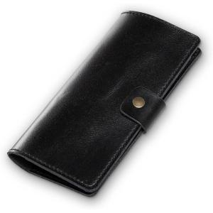PEGAI Handmade Personalized Leather Checkbook Covers For Personal Checkbook | 100% Distressed Leather Checkbook Cover & Wallet | Business Checkbook Cover | Clark (Chestnut)(Black)