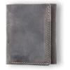 PEGAI Personalized 100% Leather Trifold Wallet For Men – Handmade Minimalist Men’s Wallet, Classic Billfold with ID Holder, Credit Card Wallet, Card Holder, Custom Wallets for Men | Kane (Rock Grey)(Rock Grey)