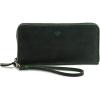 PEGAI Leather Large Capacity Wristlet Wallets For Women | Zip Around Full-Grain Phone Wallet | Clutch Purses for Women With Credit Card Holder, Coin Purse and Cash Slot | KARLA (Aqua)(Green)