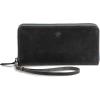 PEGAI Leather Large Capacity Wristlet Wallets For Women | Zip Around Full-Grain Phone Wallet | Clutch Purses for Women With Credit Card Holder, Coin Purse and Cash Slot | KARLA (Aqua)(Rock)
