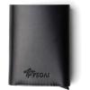 PEGAI Leather Trifold Wallet For Men Quick Card Access, Elegant Looking Premium Handcrafted Men’s Wallet | Leather Card Holder Wallets for Men | Mack (Whiskey)(Black)