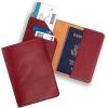 PEGAI Passport Holder for Travel | Passport Case, Personalized Full-Grain Handmade Leather Passport Wallet | Travel Essentials for Women, Passport Cover for Men, Family | Diplomat (Black)(Diplomat | Burgundy)