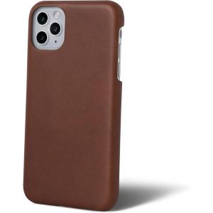 PEGAI Handmade Leather Phone Case Compatible with iPhone 11/12/13 Pro Max | Full Grain Artisan Leather | Wireless Charger Compatible (excludes MagSafe) | DEAN (Whiskey, 12 PRO MAX)(Rustic)