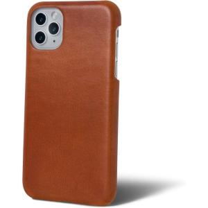 PEGAI Handmade Leather Phone Case Compatible with iPhone 11/12/13 Pro Max | Full Grain Artisan Leather | Wireless Charger Compatible (excludes MagSafe) | DEAN (Whiskey, 12 PRO MAX)(Whiskey)