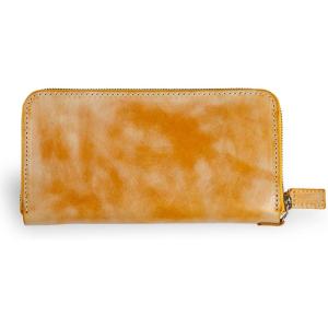PEGAI Leather Large Capacity Wristlet Wallets For Women | Zip Around Full-Grain Phone Wallet | Clutch Purses for Women With Credit Card Holder, Coin Purse and Cash Slot | KARLA (Aqua)(Yellow)
