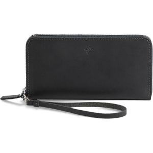 PEGAI Leather Large Capacity Wristlet Wallets For Women | Zip Around Full-Grain Phone Wallet | Clutch Purses for Women With Credit Card Holder, Coin Purse and Cash Slot | KARLA (Aqua)(Smoke)