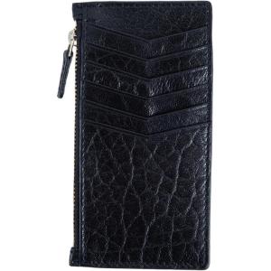 PEGAI Minimalist Card Case & Zippered Wallet for Women | Isabel(Proctus Black)