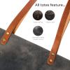 FBM: PEGAI Personalized 100% Leather Tote Bag for Women, Handmade, Organizer, Shoulder Detail, Amazing Gift Idea, Lasalle(Rock)