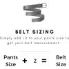 PEGAI Leather Belt for Men | Casual Full Grain Leather Belt with Buckle Design Mens Leather Belt | McKinney Sizes: 32-48(Black)