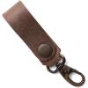 PEGAI Leather Belt for Men | Casual Full Grain Leather Belt with Buckle Design Mens Leather Belt | McKinney Sizes: 32-48(Chestnut)