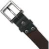 PEGAI McTROY 100% Full Grain Leather Belts for Men, Handmade, Buckle Design, Great for Work, Casual(Dolton | Charcoal)