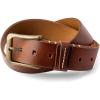 PEGAI McTROY 100% Full Grain Leather Belts for Men, Handmade, Buckle Design, Great for Work, Casual(Harry | Brown)