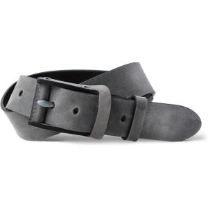 PEGAI Distressed Leather Belt for Men | Rustic Minimalist Handcrafted Leather Belt | Boone(Boone | Rock)
