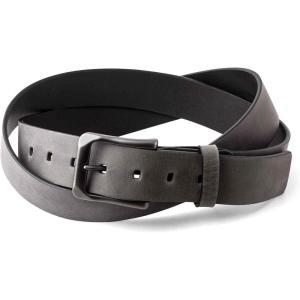 PEGAI McTROY 100% Full Grain Leather Belts for Men, Handmade, Buckle Design, Great for Work, Casual(Dolton | Rock)