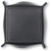 PEGAI Handmade Leather Catchall Tray | Leather Valet Tray | Minimalist Dice Tray, Desk Organizer, Jewelry Tray | Decorative Leather Tray for Office Desk or Bedside Table | Lane (Antique Brown)(Black)