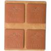 PEGAI Leather Coasters Set of 4 for Tabletop Protection | Drink Coasters for Thanksgiving, Housewarming Gift, Home Decor & Coffee Table Set | Kirby (Black)(Taba Brown)