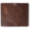 PEGAI Leather Mouse Pad for Computer Mouse, Computer Desk, Office Desk & PC Laptop Computer | Skin-friendly & Waterproof, Non Slip Mat, Desk Protector | West (Antique Brown)