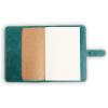 PEGAI Personalized Leather Journal Notebook- Handmade Leather Traveler’s Notebook Planner |Refillable Leather Notebook Cover | Professional Notebooks for Work | DuPage Rock,Full | Unlined(Turquoise)