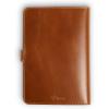 PEGAI Personalized Leather Journal Notebook- Handmade Leather Traveler’s Notebook Planner |Refillable Leather Notebook Cover | Professional Notebooks for Work | DuPage Rock,Full | Unlined(Mustard)