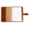 PEGAI Personalized Leather Journal Notebook- Handmade Leather Traveler’s Notebook Planner |Refillable Leather Notebook Cover | Professional Notebooks for Work | DuPage Rock,Full | Unlined(Mustard)