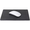 PEGAI Leather Mouse Pad for Computer Mouse, Computer Desk, Office Desk & PC Laptop Computer | Skin-friendly & Waterproof, Non Slip Mat, Desk Protector | West (Black)