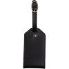 PEGAI Personalized Leather Luggage Tags for Suitcases | Handmade Travel Essentials Luggage Tag- Secure With Snap Closure and Easy Attachment to Suitcase, Travel Backpack, Handbag | Bond (Charcoal)(Charcoal)