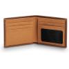 PEGAI Standard Leather Bifold Wallet For Men | Minimalist RFID Blocking Slim Wallet For Men With Credit Card Holder | Edward Italian (Green & Mustard)(Taba)