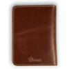 PEGAI Personalized Leather, Passport Holder For Travel | Handmade Passport Wallet Cover Case | Travel Document Holder, Passport Cover for Men, Women, and Family | Pike (Green)(Dual Tone Coffee)