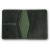 PEGAI Personalized Leather, Passport Holder For Travel | Handmade Passport Wallet Cover Case | Travel Document Holder, Passport Cover for Men, Women, and Family | Pike (Green)(Green)