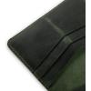 PEGAI Personalized Leather, Passport Holder For Travel | Handmade Passport Wallet Cover Case | Travel Document Holder, Passport Cover for Men, Women, and Family | Pike (Green)(Green)