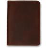 PEGAI Personalized Leather, Passport Holder For Travel | Handmade Passport Wallet Cover Case | Travel Document Holder, Passport Cover for Men, Women, and Family | Pike (Green)(Mahogany)