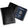 PEGAI Personalized Leather, Passport Holder For Travel | Handmade Passport Wallet Cover Case | Travel Document Holder, Passport Cover for Men, Women, and Family | Pike (Green)(Dexios Black)